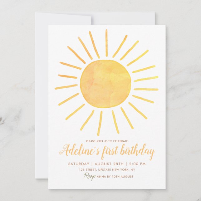 Convite Primeira Viagem Em Torno Da Gota Do primeiro anive (Frente)