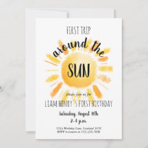 Primeira viagem em torno do primeiro aniversario d