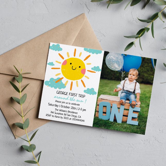 Convite Primeira Viagem Em Torno Do primeiro aniversario D (Criador carregado)