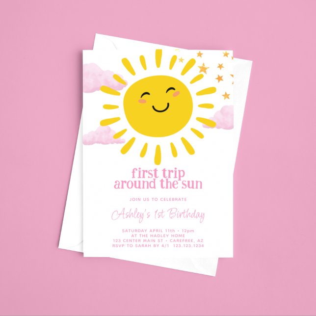 Convite Primeira Viagem Em Torno Do primeiro aniversario R (Criador carregado)