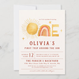 Convite Primeira Viagem Em Torno Do Sol | Parte primeiro a