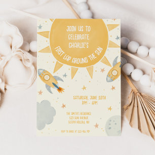 Convite Primeira Volta ao Sol 1º Aniversário