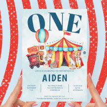 Primeiro aniversario Azul Superior Grande do Circo