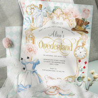 Primeiro aniversario da festa do chá de Onederland