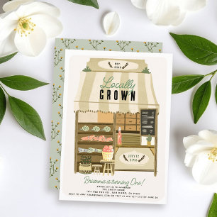 Convite Primeiro aniversario da Loja de Mercados dos Agric