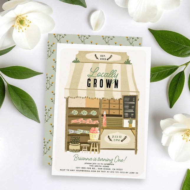 Convite Primeiro aniversario da Loja de Mercados dos Agric (Criador carregado)