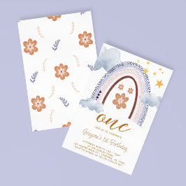 Convite Primeiro aniversario da margarida do cotovelo past