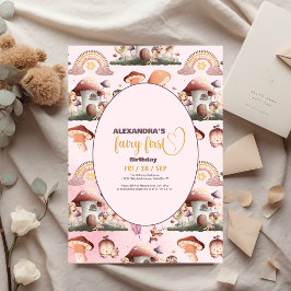 Convite Primeiro aniversario da Primeira Rapariga