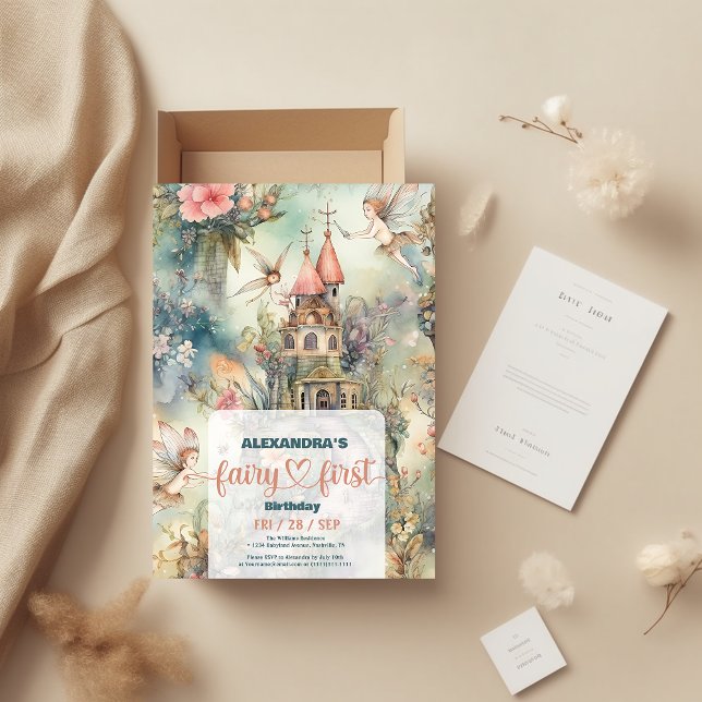 Convite Primeiro aniversario da Primeira Rapariga (Criador carregado)