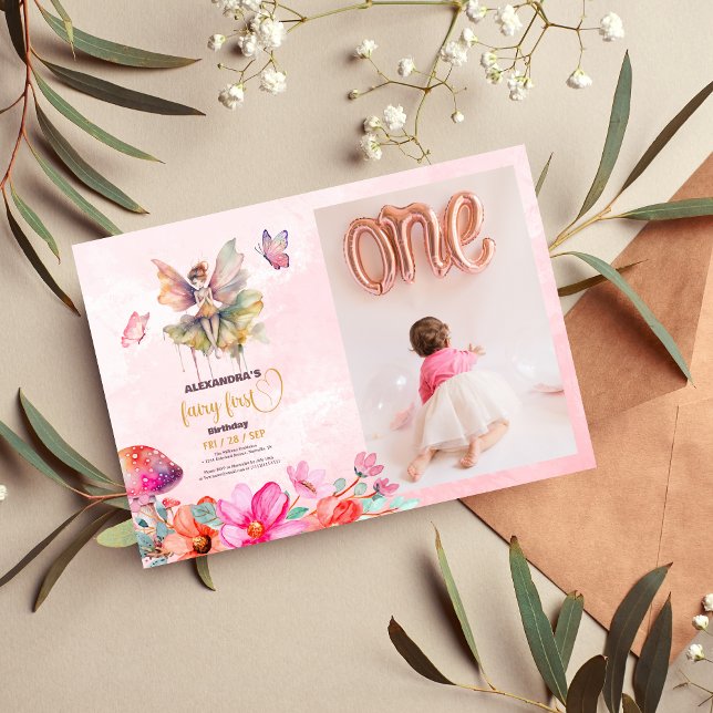 Convite Primeiro aniversario da Primeira Rapariga (Criador carregado)