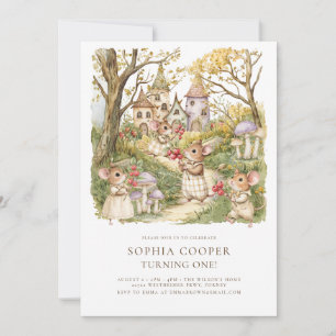 Convite Primeiro aniversario de Aquarela de Animais do Sto