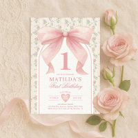 Primeiro aniversario de coquetes de Arco rosa embe
