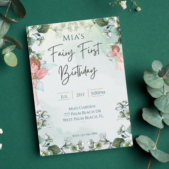 Convite Primeiro aniversario De Laticínios De Primeira Flo (Criador carregado)