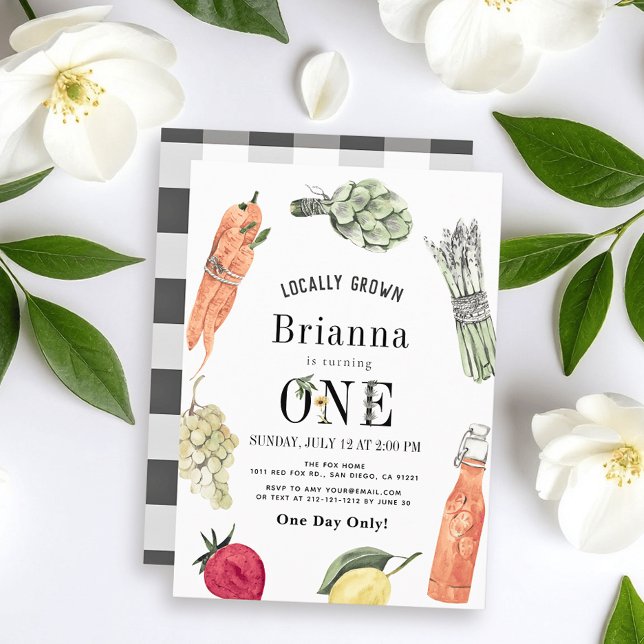 Convite Primeiro aniversario De Mercado De Agricultores Cu (Criador carregado)