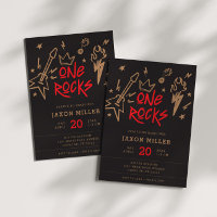 Primeiro aniversario de metal para crianças de roc