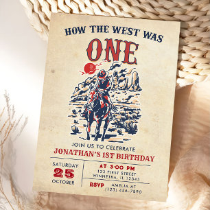 Convite Primeiro aniversario de Rodeio do Deserto de Vinta