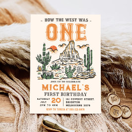 Convite Primeiro aniversario de Rodeio do Deserto de Vinta