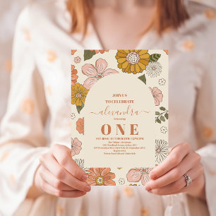 Convite Primeiro aniversario de tons de som com som ambien