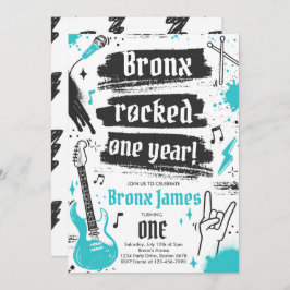 Convite Primeiro aniversario de um ano do Rock and Roll Pa