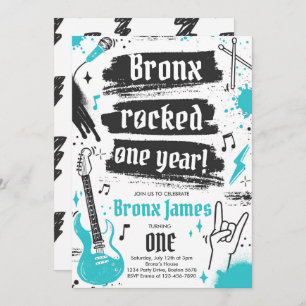 Convite Primeiro aniversario de um ano do Rock and Roll Pa