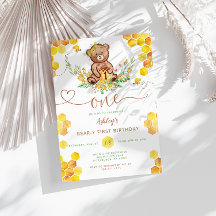 Primeiro aniversario de Urso de Mel