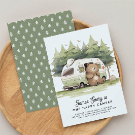 Convite Primeiro Aniversário do Camper Feliz