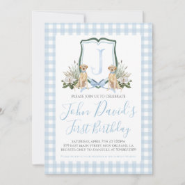 Convite Primeiro Aniversário do Cão Azul do Sul