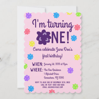 Convite Primeiro Aniversário do Konpeito