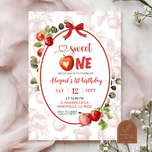 Convite Primeiro Aniversário do outono