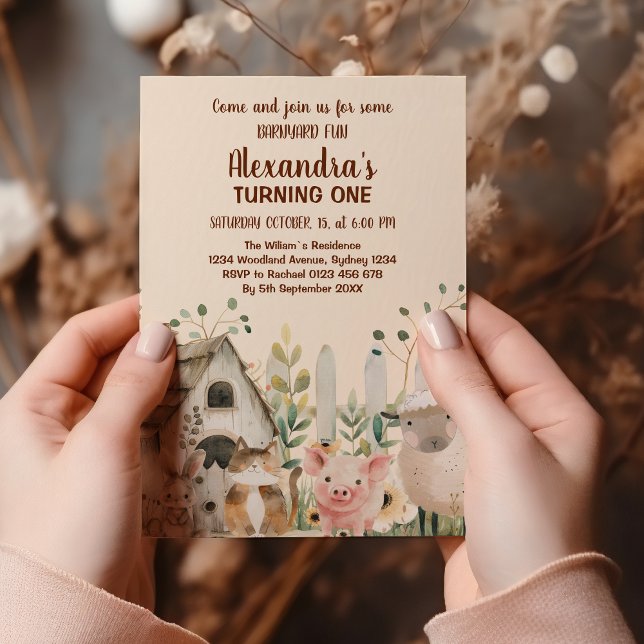 Convite Primeiro aniversario do País dos Animais da Explor (Criador carregado)