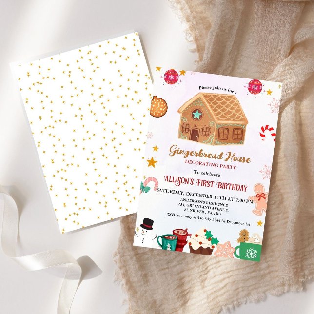 Convite Primeiro aniversario do Partido Decorriador do Gin (Criador carregado)