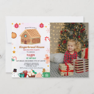 Convite Primeiro aniversario do Partido Decorriador do Gin