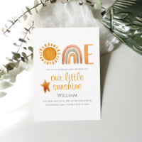 Primeiro Aniversário do Sol e do Arco-Íris Boho