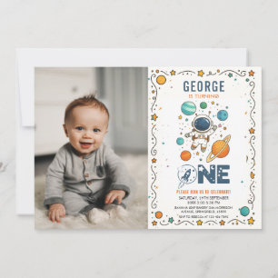 Convite Primeiro aniversario do Space Adventure   Espaço E