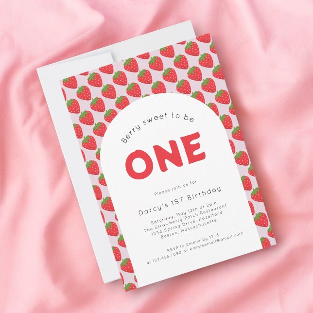 Convite Primeiro aniversario doce de berço (Criador carregado)