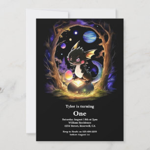 Convite Primeiro aniversario Dragon