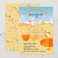 primeiro aniversario e castelo de areia e festa de