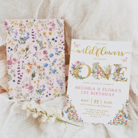 Primeiro aniversario Irmã de Gêmeas de Flores Selv