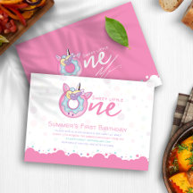 primeiro aniversario Menina Doce Uma Rosquinha Ros