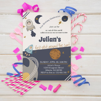 Convite Primeiro aniversário, primeira órbita ao redor do 