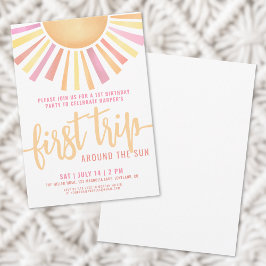 Convite primeiro aniversario Primeira Viagem Em Torno Do S