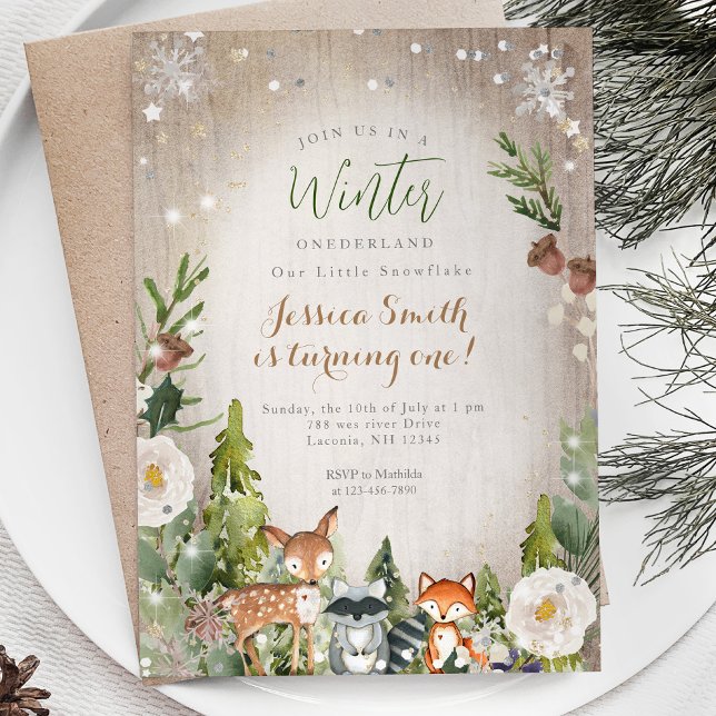 Convite Primeiro aniversario Russo de Onederland Mística (Criador carregado)