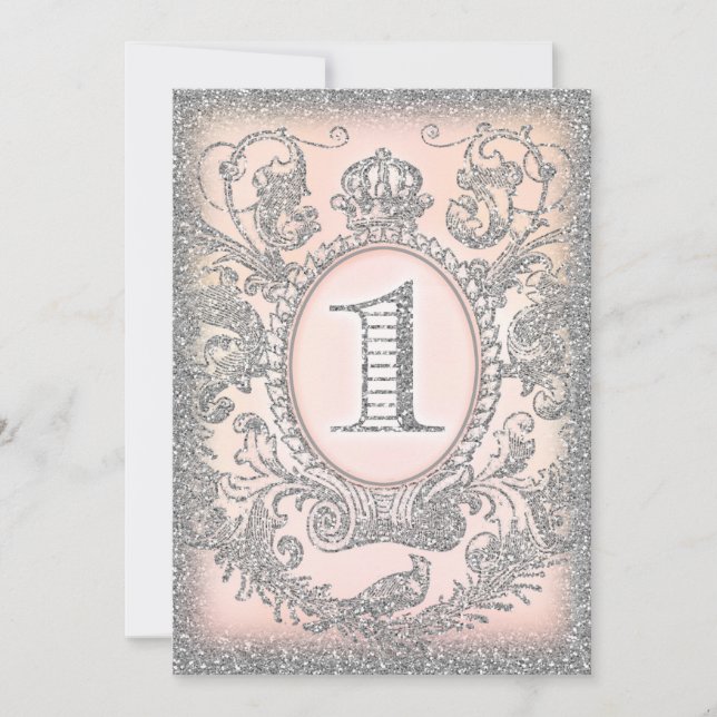 Convite Primeiro aniversário uma vez no tempo Princesa Pra (Frente)