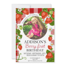 Primeiro aniversario Vermelho Azul, Berry, Foto Gr