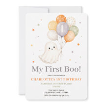 Primeiro Boo Fantasma | Aniversário de um ano no H