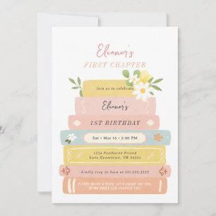 Convite Primeiro Capítulo Concurso de Aniversário do Story