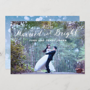 Convite Primeiro Natal Casado pelos Newlyweds