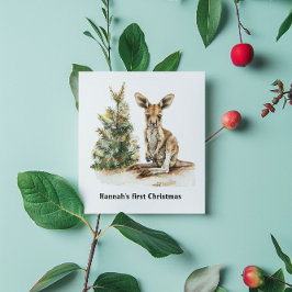 Convite Primeiro Natal do Joey, personalizado