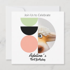 Convite Primer cumpleaños