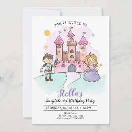 Convite Princesa Aniversário Convidando Cavaleiros Condeco
